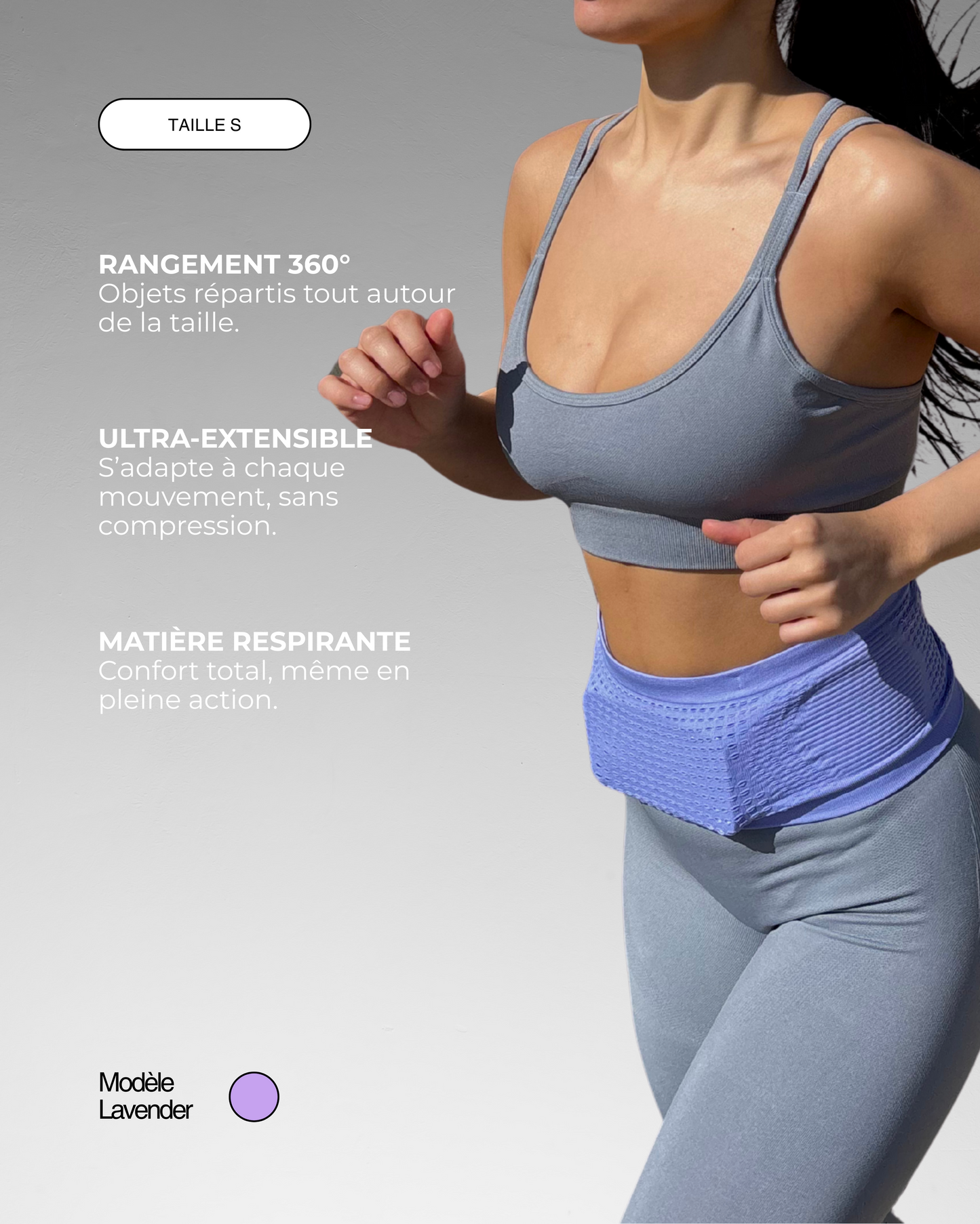 Ceinture de Running Anti-Mouvement